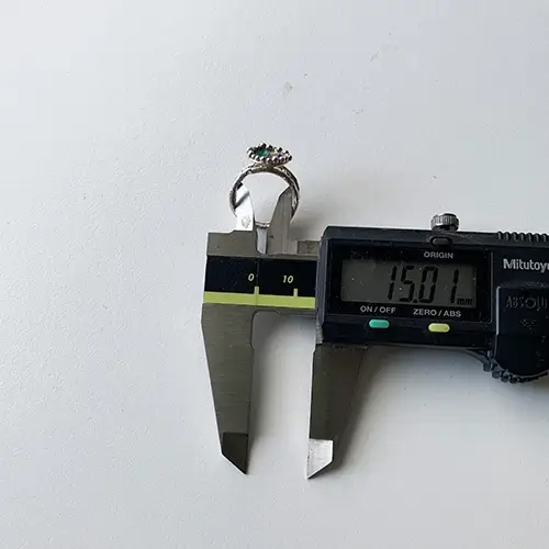 ringmaat bepalen dmv schuifmaat